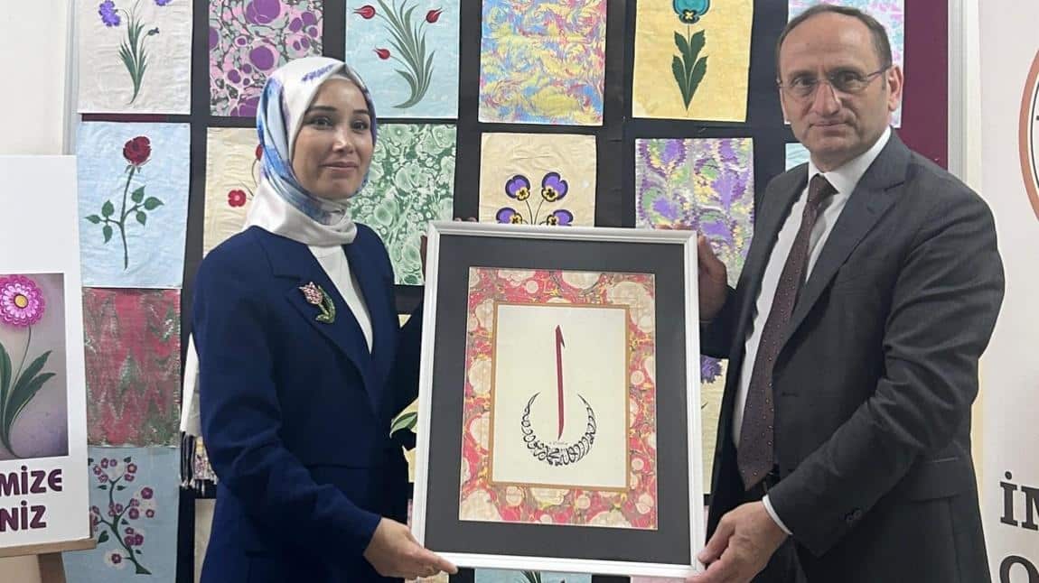 Ebru Sanatı Sergisi ve Atölyesi Açılışı